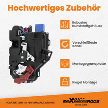 Load image into Gallery viewer, 7L0839016 Right Rear Door Lock suitable for VW Golf 5 Jetta 3 suitable for Skoda Octavia 2