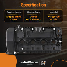 Load image into Gallery viewer, Valve Cover left suitable for BMW 5 Series E60 E61 6 Series E63 E64 7 Series E65 X5 E53 E70 2001-2010