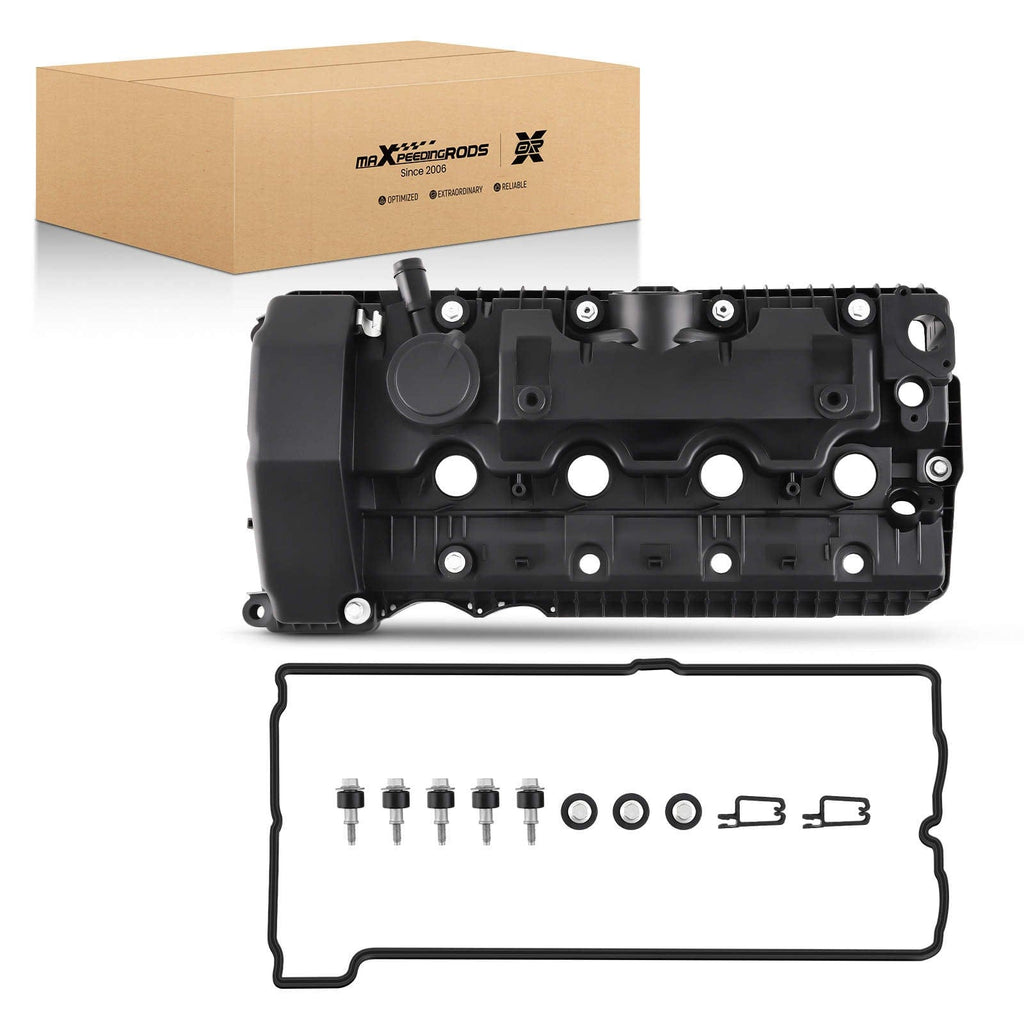 Valve Cover left suitable for BMW 5 Series E60 E61 6 Series E63 E64 7 Series E65 X5 E53 E70 2001-2010