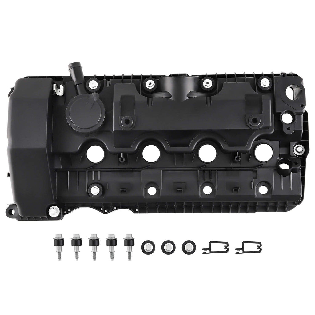 Valve Cover left suitable for BMW 5 Series E60 E61 6 Series E63 E64 7 Series E65 X5 E53 E70 2001-2010
