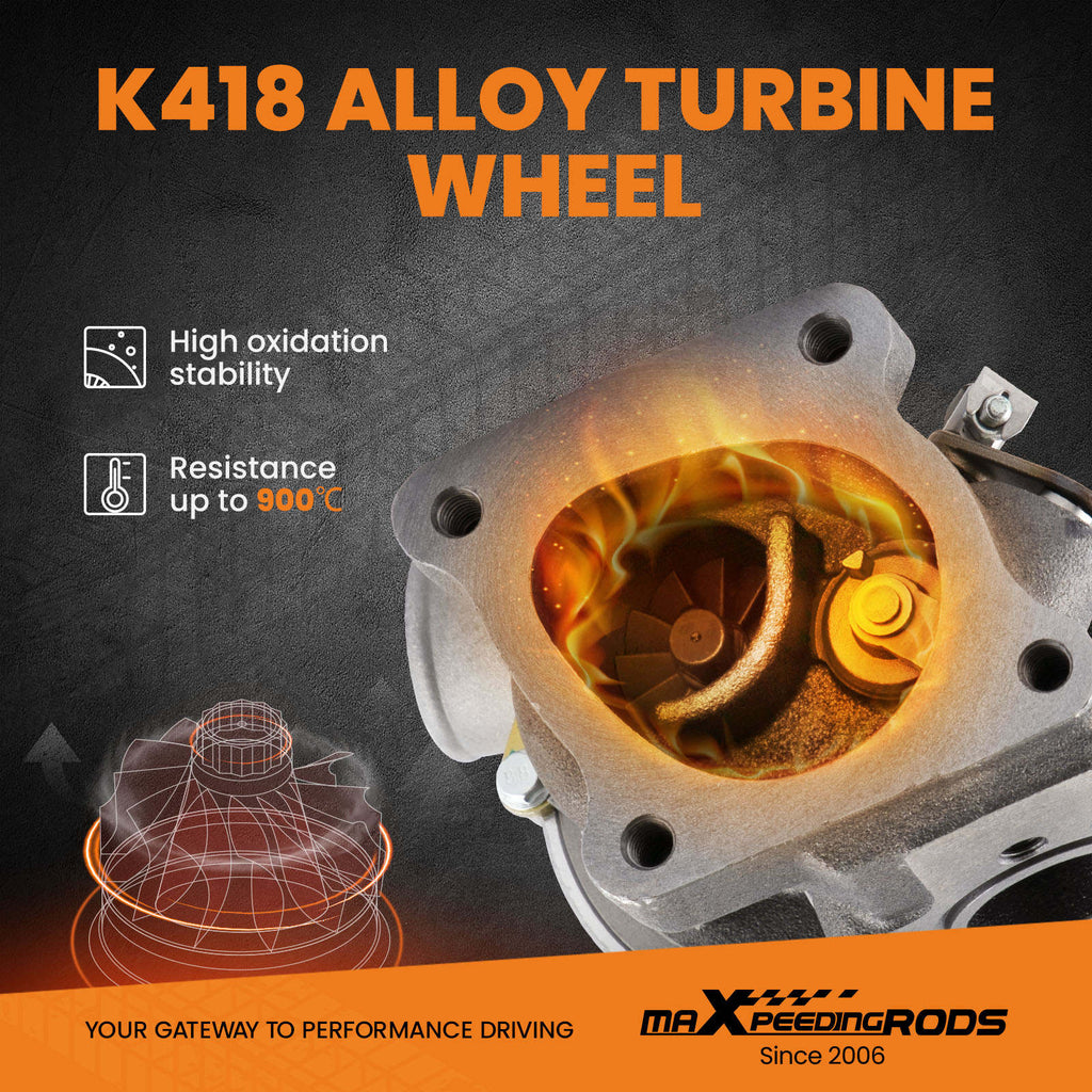K04 025 Turbo suitable for Audi RS4 S4 A6 2.7T Upgrade 53049880025 078145701S