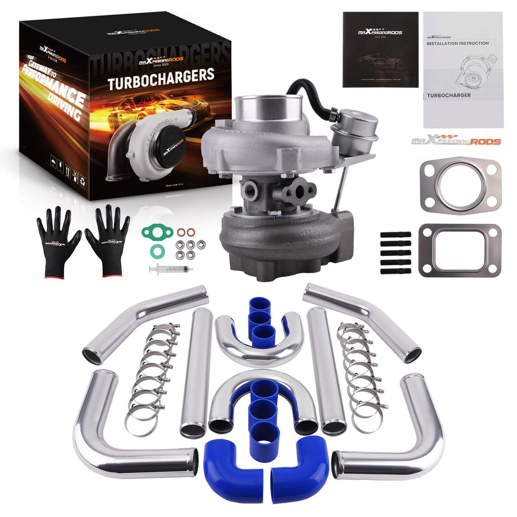 Universal Turbo Kit for GT2871 Turbo for All 1.5L-2.0L Engines, for All 4-Cylinder Engines