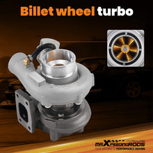 Load image into Gallery viewer, For GT2871 GT2860 Universal Billet Turbo Flange T25 Trim 48/76 A/R 0.6 0.64