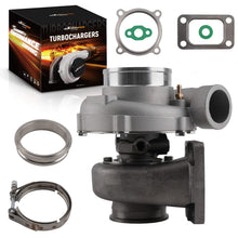 Load image into Gallery viewer, For GT35 GT3582 Billet Turbo Anti-Surge T3 V-Band 0.63 0.7 A/R Universal for 3-6.0L