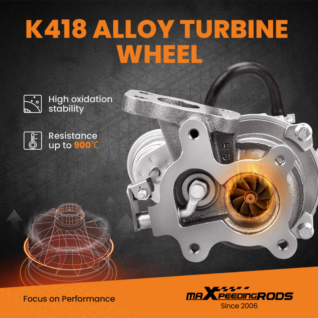 Turbo KP35 54359880009 suitable for Citroen Ford Mazda Peugeot 1.4L DV4TD 50KW CHRA