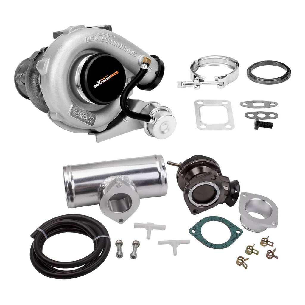 Turbo T3 T04E suitable for Audi VW +Turbo BLOW OFF VALVE KIT+ 2.5 Inch Flange