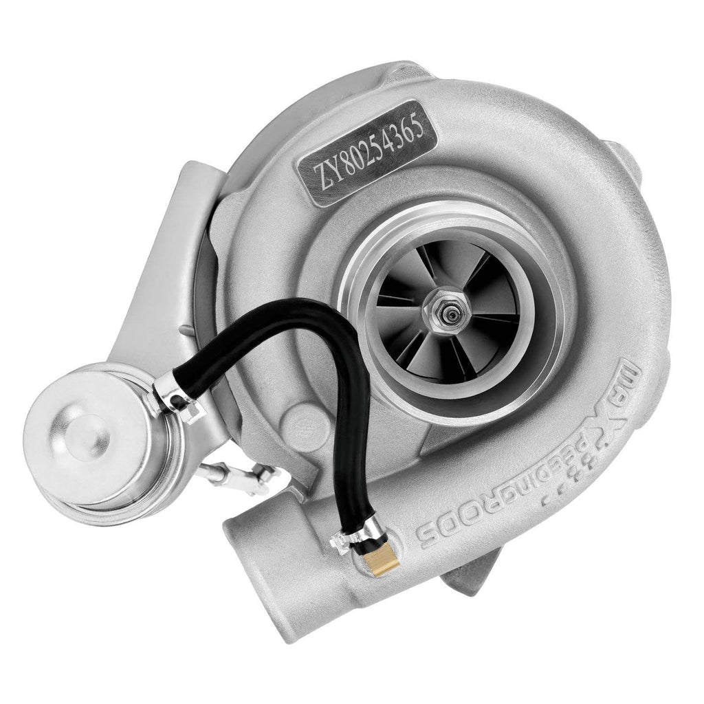 Turbo T3 T04E 0.63 A/R met olietoevoer- en retourleidingset