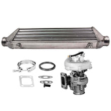 Load image into Gallery viewer, T3 Universal Turbocharger 0.63 A/RIntercooler2.5 64mm WATER COOLERKi