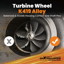 Load image into Gallery viewer, A/R 0.82 0.63 Anti-surge Turbo for GT3071 Universal suitable for Audi VW 2.0L-2.5L Billet Compressor Wheel Anti-surge