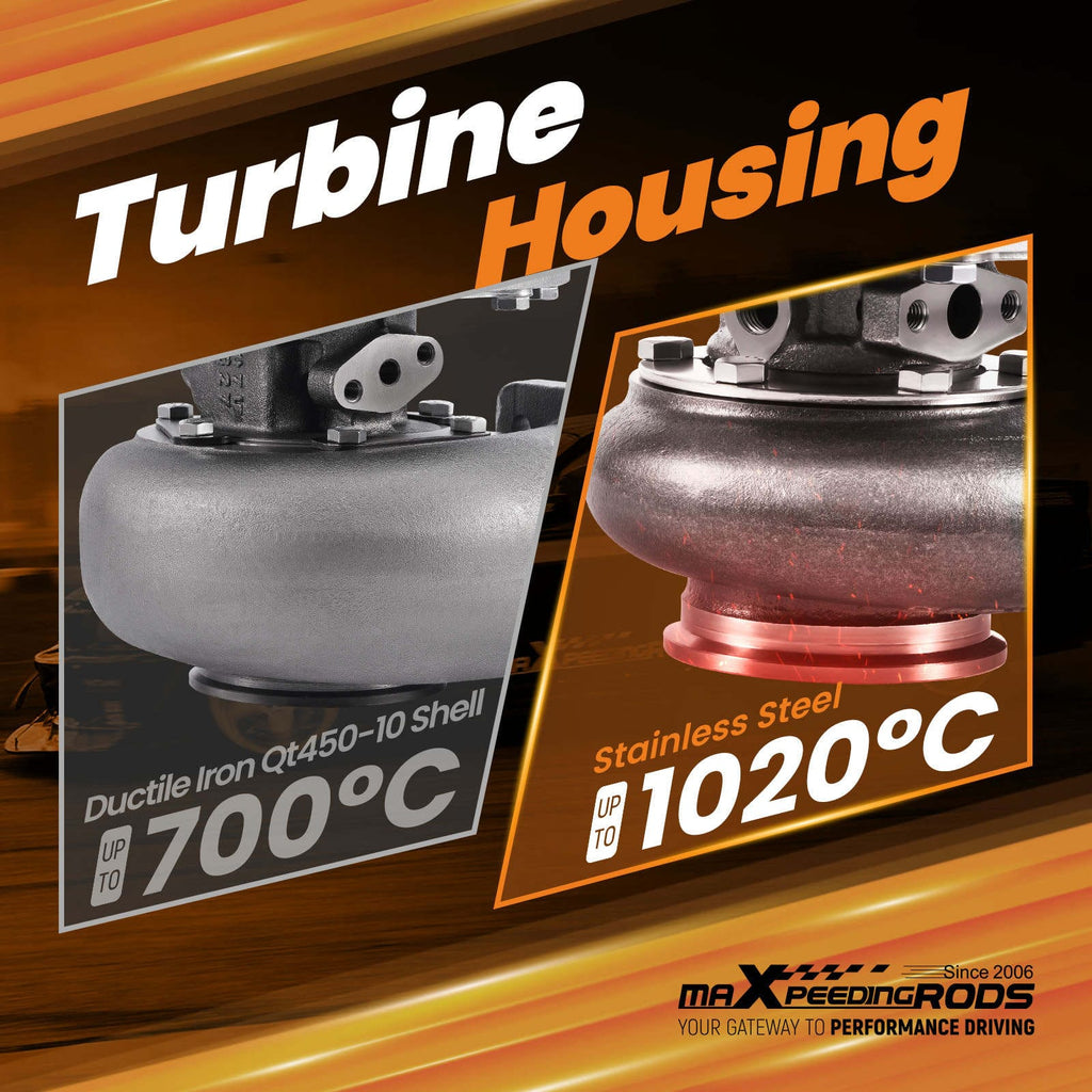 A/R 0.82 0.63 Anti-surge Turbo for GT3071 Universal suitable for Audi VW 2.0L-2.5L Billet Compressor Wheel Anti-surge