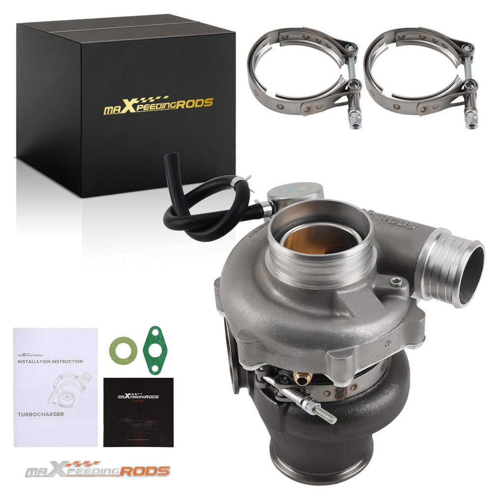 Universal Turbo for 1.4-3.0L Engine Ceramic Bearing Water+Oil AR 0.70/0.72 V-band