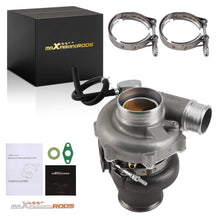 Load image into Gallery viewer, Universal Turbo for 1.4-3.0L Engine Ceramic Bearing Water+Oil AR 0.70/0.72 V-band