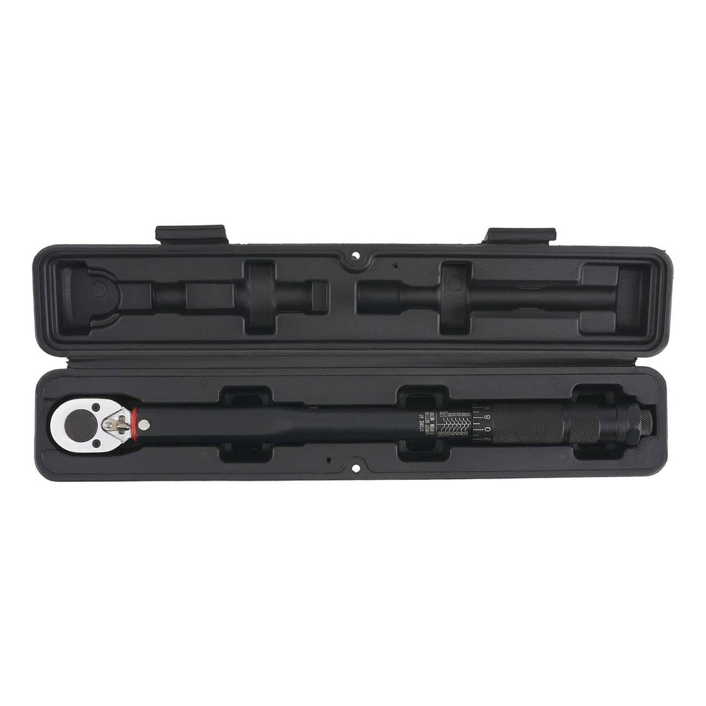 Torque Wrench 10-140Nm 3/8 Inch Pre-calibrated ±4% for Cars trucks