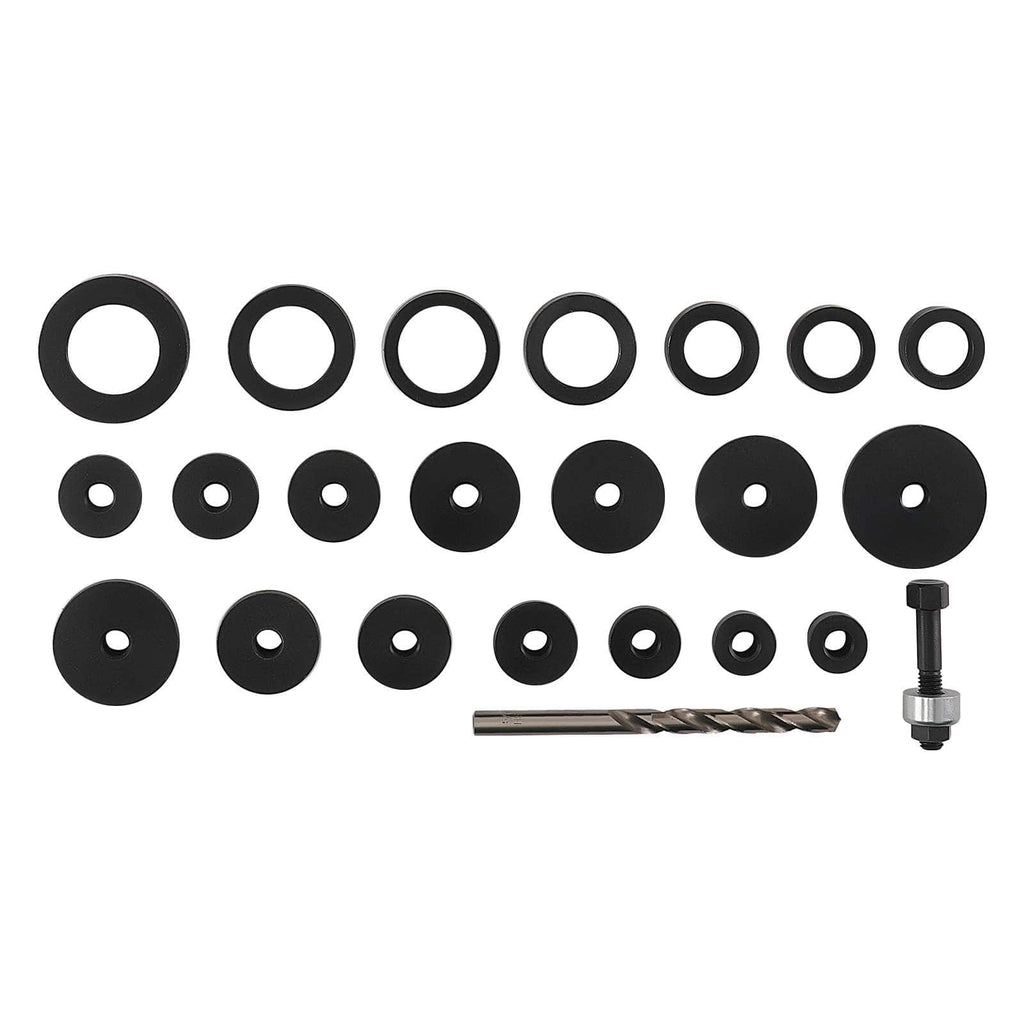 Circular Hole Cutter Tool for Bumper Replacement with Bearing Guide Shaft