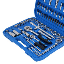 Load image into Gallery viewer, 94-Piece CRV Steel Socket Set 1/4 1/2 with Ratchet Star Hex Extension 4-32mm