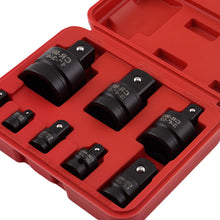 Load image into Gallery viewer, Impact Adapters 1/4 3/8 1/2 3/4 1 Cr-Mo Steel 8 Pieces With Case