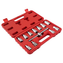 Load image into Gallery viewer, Drain Plug Socket Set 3/8 with Hex T-Bar 8-17mm 12 pieces