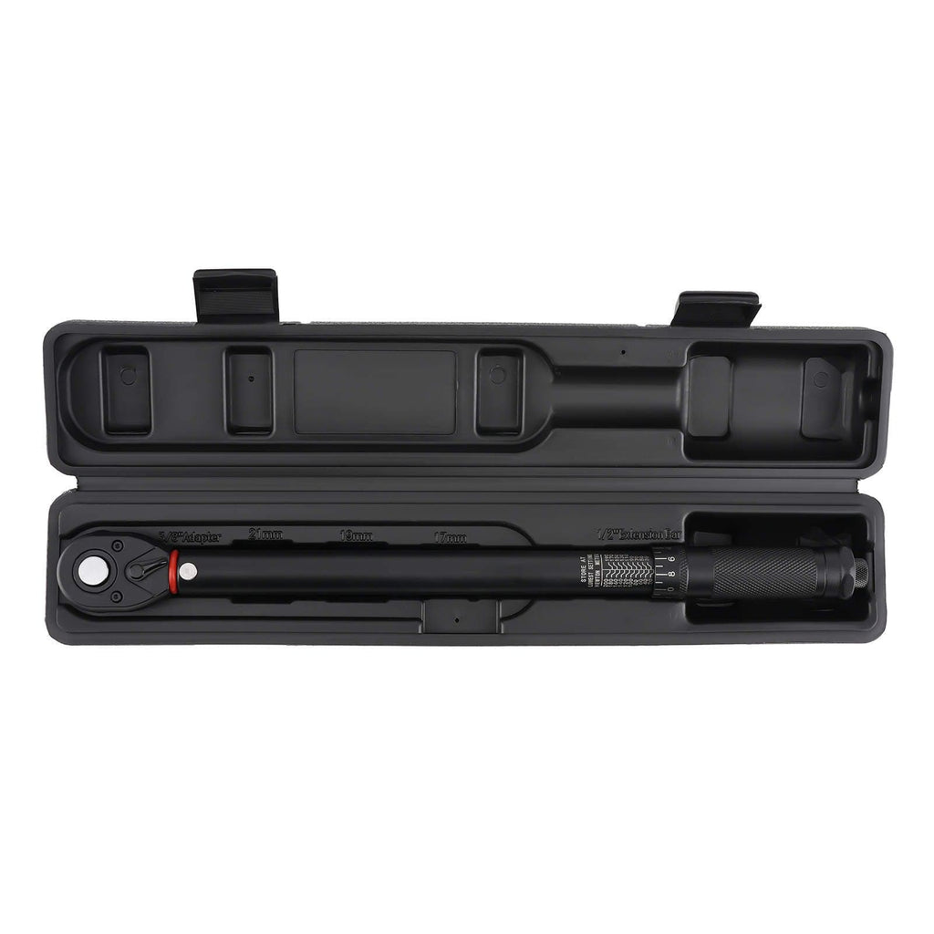 Torque wrench 20-200 Nm with click signal for car/bike 1/2 40Cr