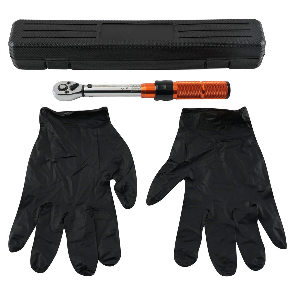 Torque Wrench 1/4 2-20Nm 72 Teeth Alloy for Bicycle Vehicles