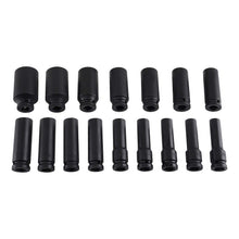 Load image into Gallery viewer, 16 1/2-inch Impact Sockets 10-32mm 6-Point Deep Metric Cr-V Phosphate