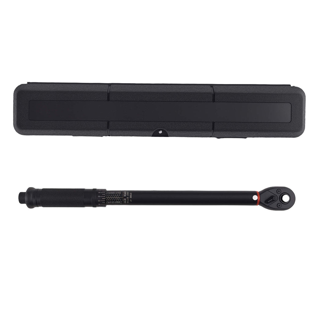 Torque Wrench 3/8 7-112Nm Bi-Directional Ratchet 40Cr Steel 370mm