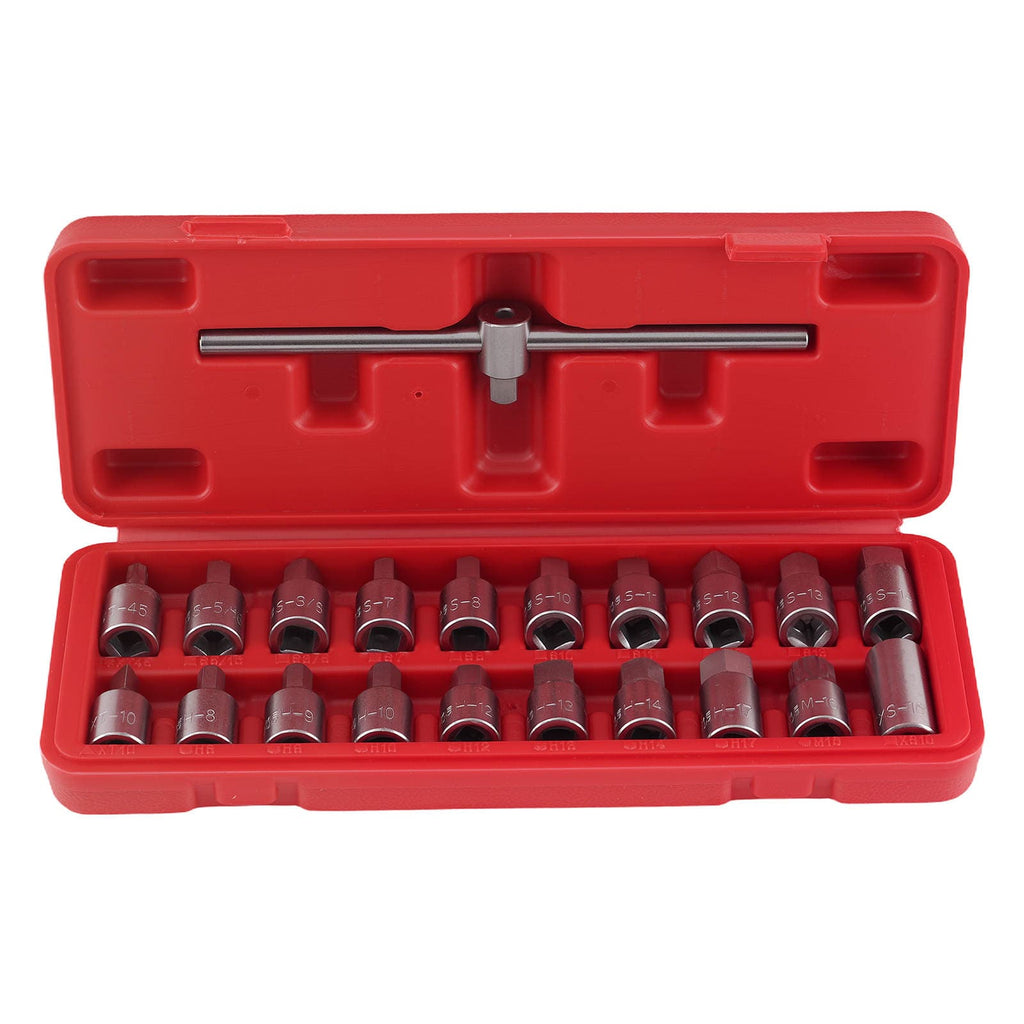 21 Drain Plug Keys suitable for Renault Peugeot Citroen Vauxhall CR40 Steel