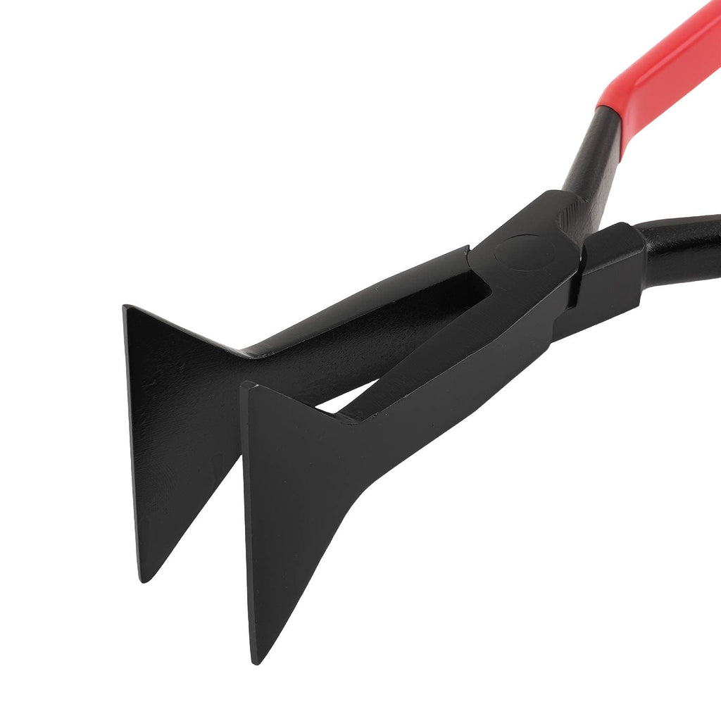 80mm Professional Crimping Pliers Carbon Steel Through Mechanism Precise
