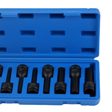 Load image into Gallery viewer, 8-Piece Fluted Sockets CR-MO for Professional Tools