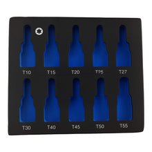 Load image into Gallery viewer, 10-Piece 3/8" Torx Socket Set T10-T55 48mm CRV for Tools