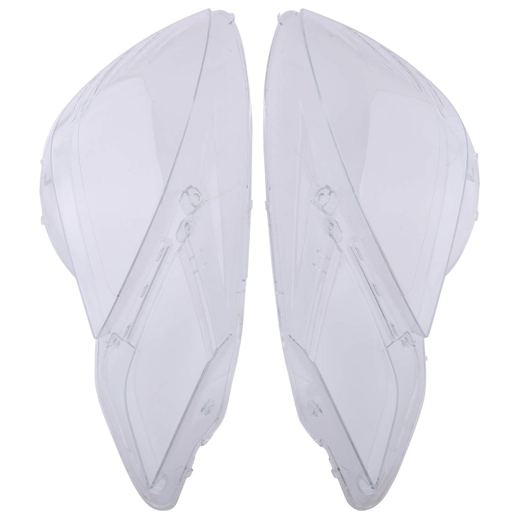 A pair of headlight covers suitable for Mercedes-Benz W212 E-Class 2009-2013 front