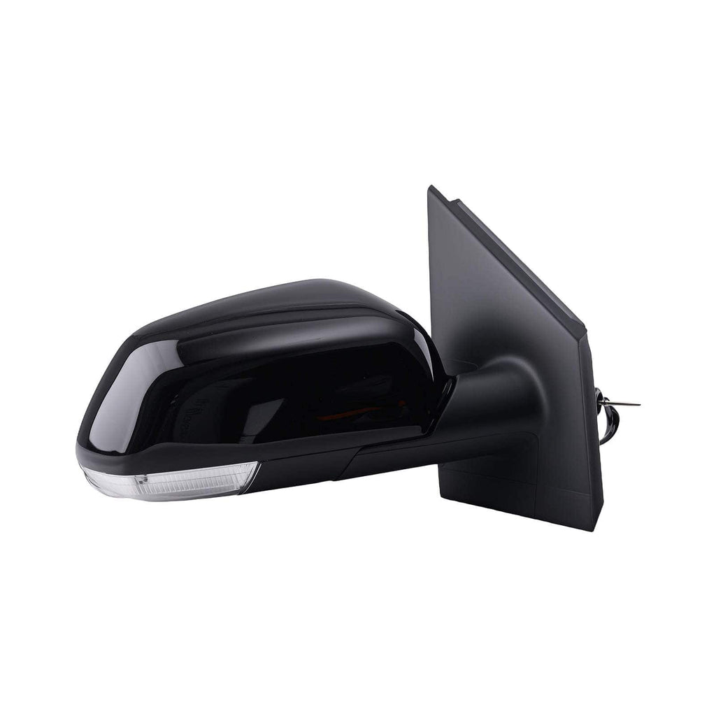 Right Aspheric Mirror with Indicator suitable for VW Polo 9N 2005-2009 Black