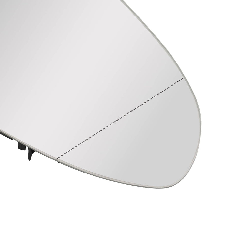 Buitenspiegel glas Fahrerseite geschikt voor VW Golf VII 5G0857521 Beheizt 12-20
