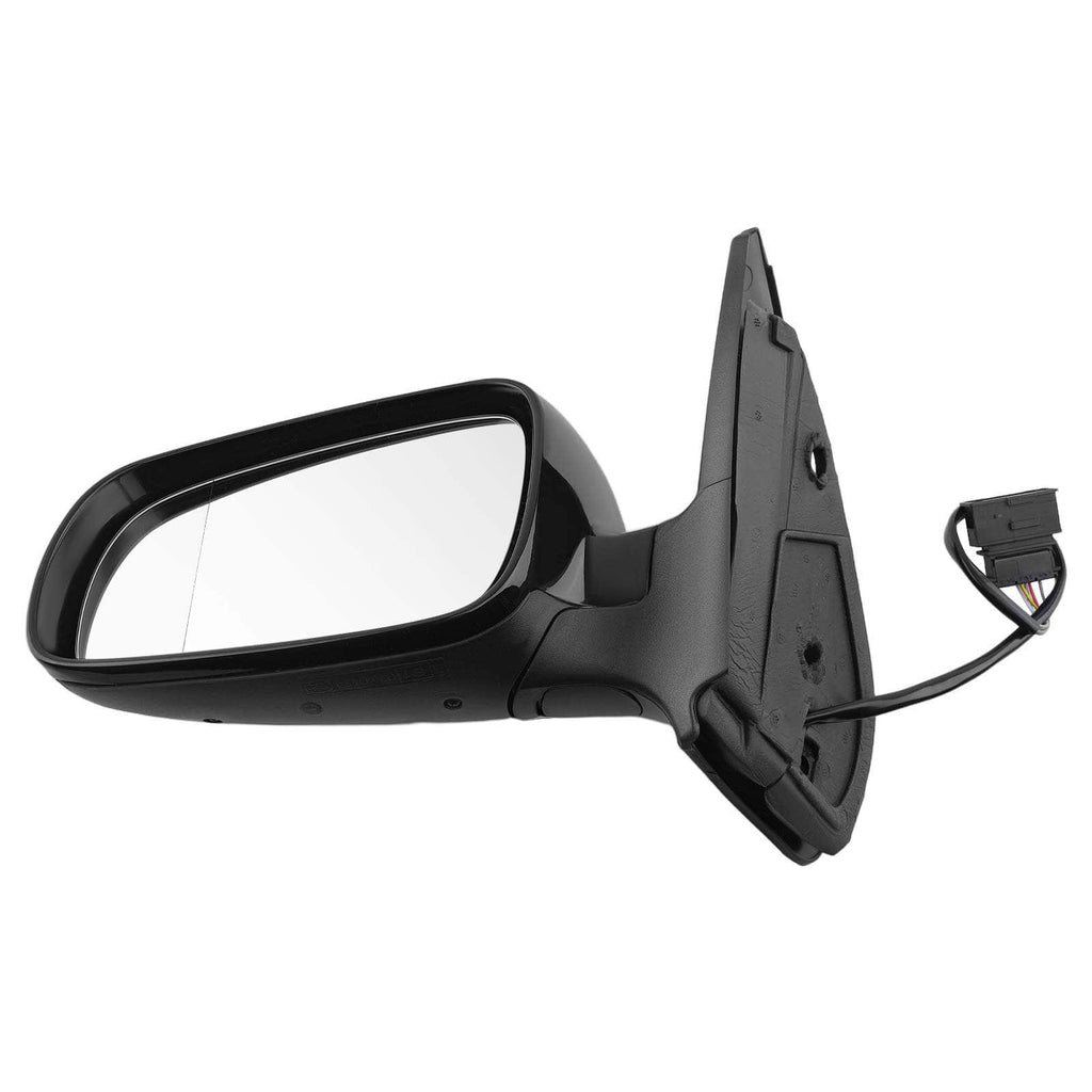 Left Outer Mirror suitable for VW Bora 98-05 1J1857507 Heated Black Aspherical