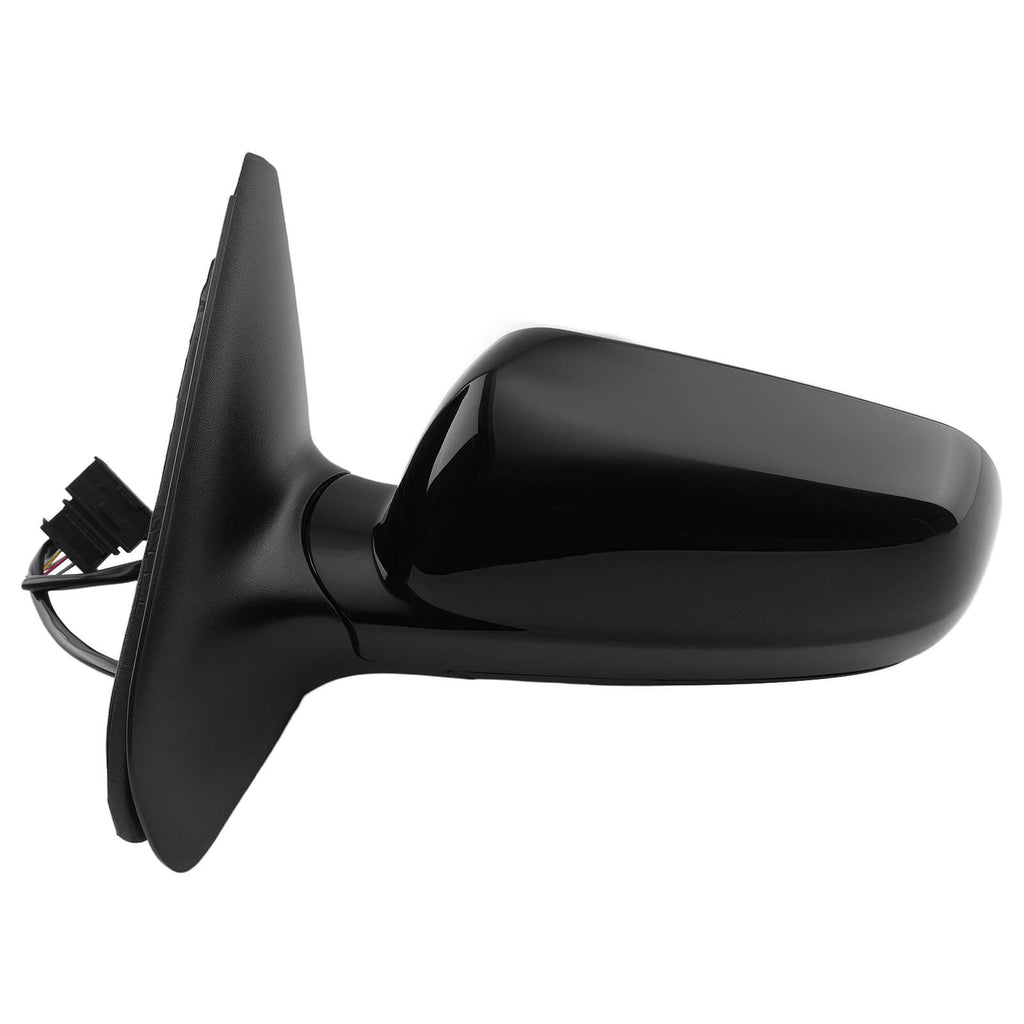 Left Outer Mirror suitable for VW Bora 98-05 1J1857507 Heated Black Aspherical