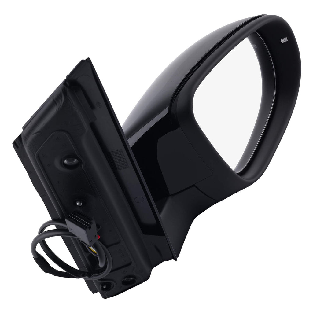 Electric Heated Right Mirror suitable for VW Touran 10-15 Black 6 Pin 5K0857522