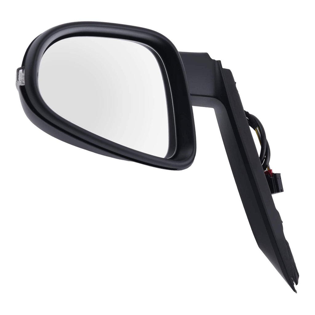 Electric Heated Right Mirror suitable for VW Touran 10-15 Black 6 Pin 5K0857522