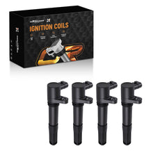Load image into Gallery viewer, 4x Ignition Coil Suitable for Fiat 500 Bravo II 1.4L 46777288 3-pin from 2007