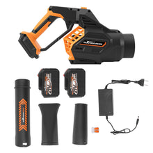 Load image into Gallery viewer, Blower 21V 4500mAh 580 CFM 160 MPH Ergonomic Design 2 Batteries