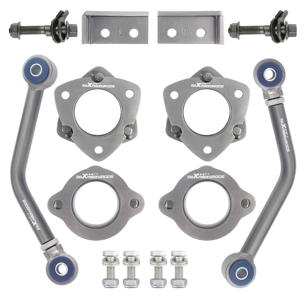2 Front/Rear Spacer Lift Kit suitable for Jeep Compass Patriot MK 2007-2017