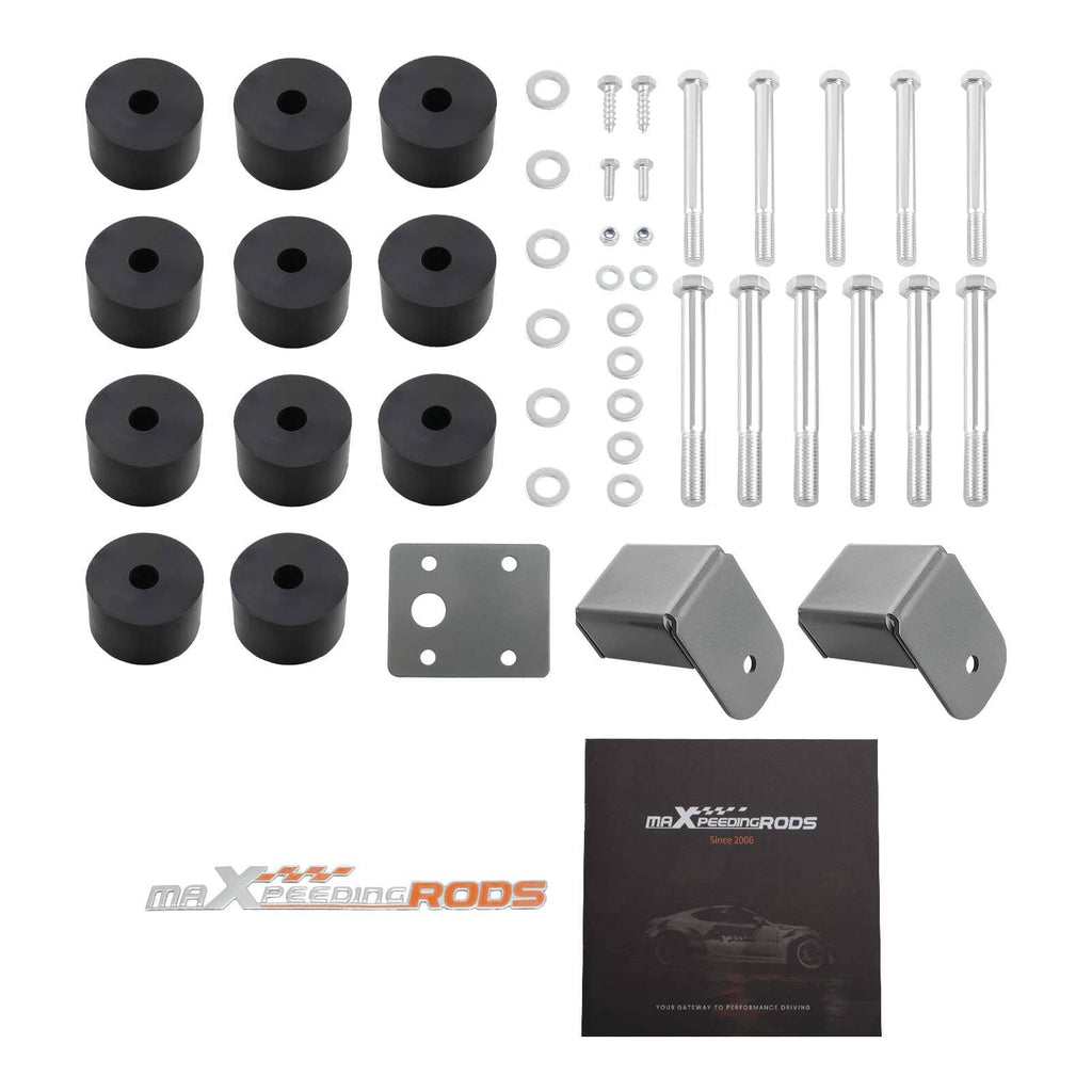 Body Lift Kit Front compatible with Jeep Wrangler TJ 1997-2006 4WD 2004-2006 Nylon
