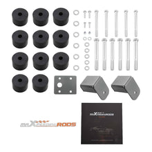 Load image into Gallery viewer, Body Lift Kit Front compatible with Jeep Wrangler TJ 1997-2006 4WD 2004-2006 Nylon