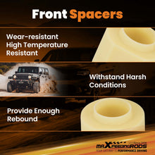 Load image into Gallery viewer, Front 3 + Rear 2 Inch Lift Kit Spacers compatible with Jeep Cherokee XJ 1984-2001 4WD 4X4