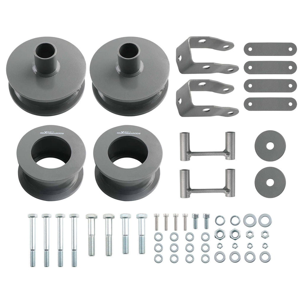 2.5 front/ 2 rear Shackle Lift Kit suitable for Jeep Wrangler JK 4WD 4X4