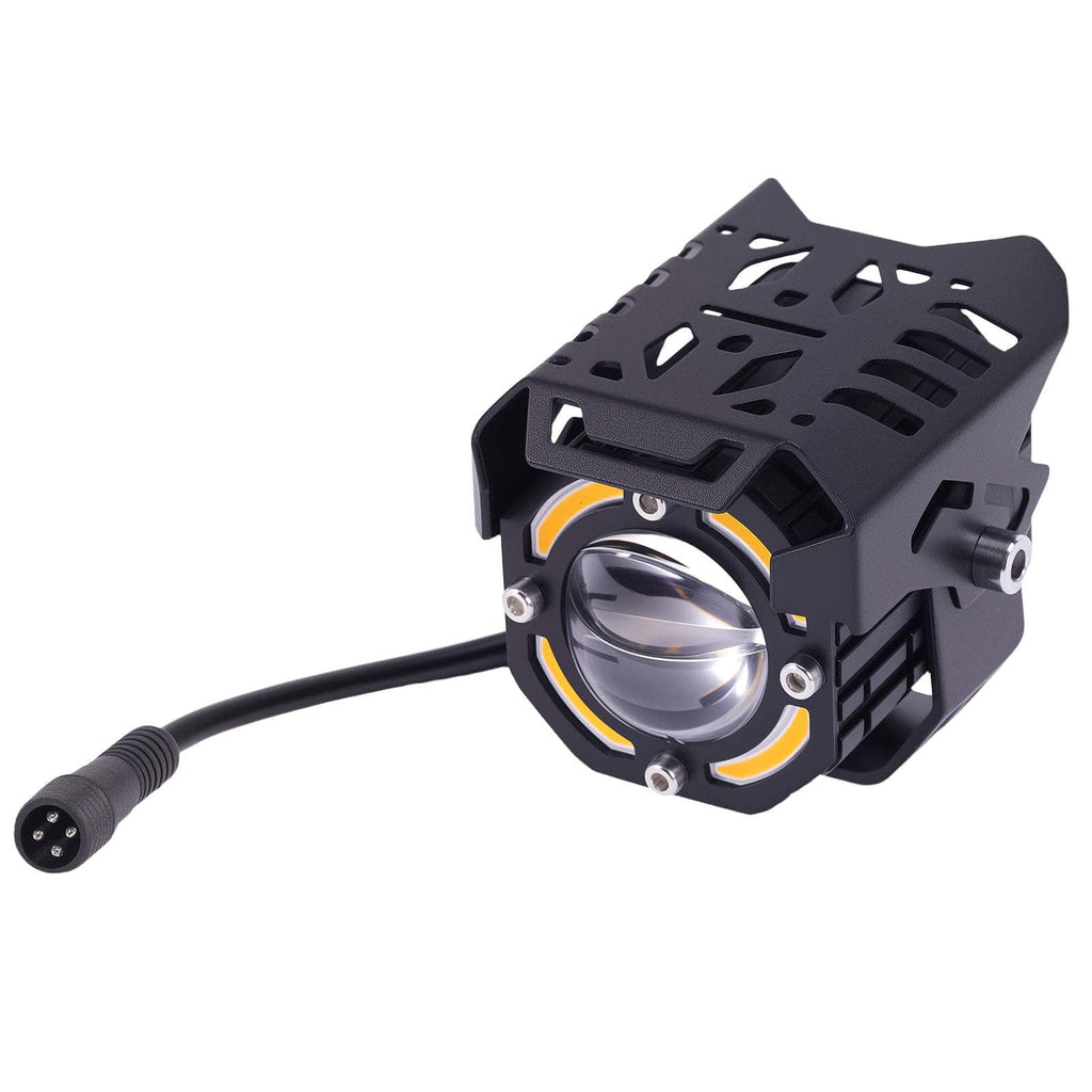 80W LED Auxiliary Light for Motorcycle 12V for Motorcycle Quad SSV Pickup IP67 6000K
