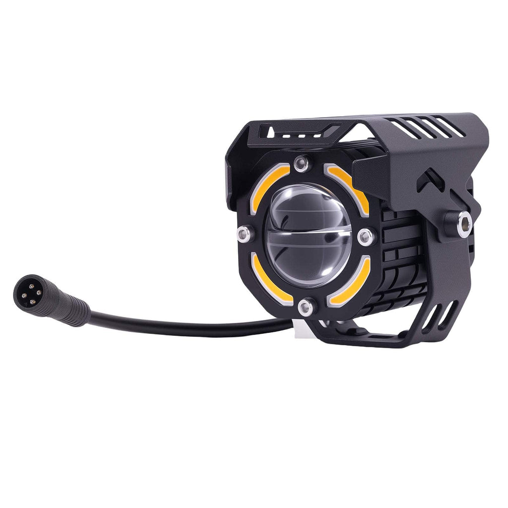 80W LED Auxiliary Light for Motorcycle 12V for Motorcycle Quad SSV Pickup IP67 6000K