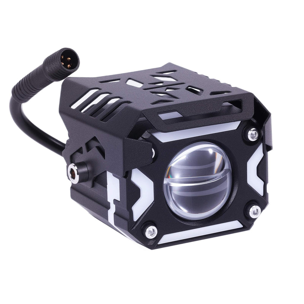 80W 12V Motorcycle LED Auxiliary Light IP67 for ATV Pickup SUV Truck