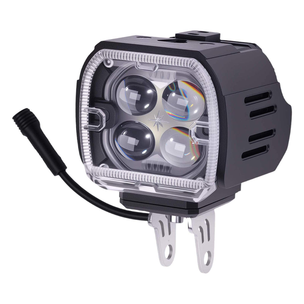 120W LED Fog Lights for Motorcycle Quad SSV Pick-up IP67 12V