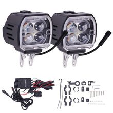 Load image into Gallery viewer, 120W LED Fog Lights for Motorcycle Quad SSV Pick-up IP67 12V