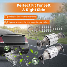 Load image into Gallery viewer, For Catalytic Converter L + R Fits Nissan Frontier Pathfinder Xterra NV 4.0L V6 Bank 2 and Bank 1
