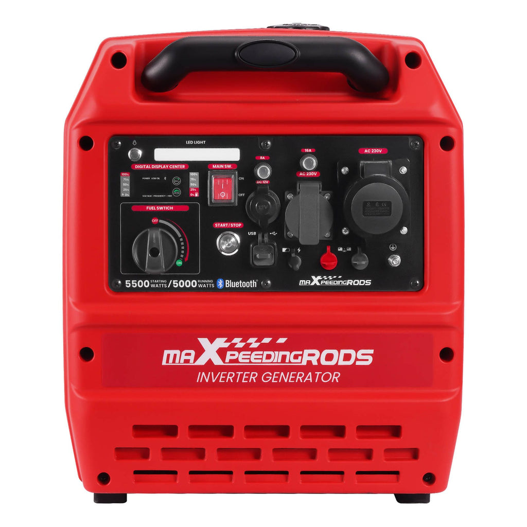 5000W/5500W Gasoline Inverter Generator Bluetooth/Electric Start